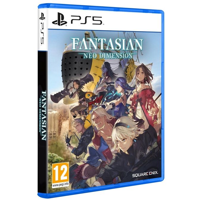 Square Enix FANTASIAN: NEO DIMENSION Videogioco per PlayStation 5 Genere Gioco di Ruolo Giapponese PEGI 12+ colore Nero