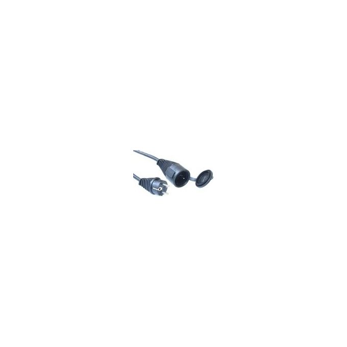 Brennenstuhl 1161470 Cavo di prolunga IP44 25 m H05RR-F 3G1 5 mm² 3 fili gomma colore Nero