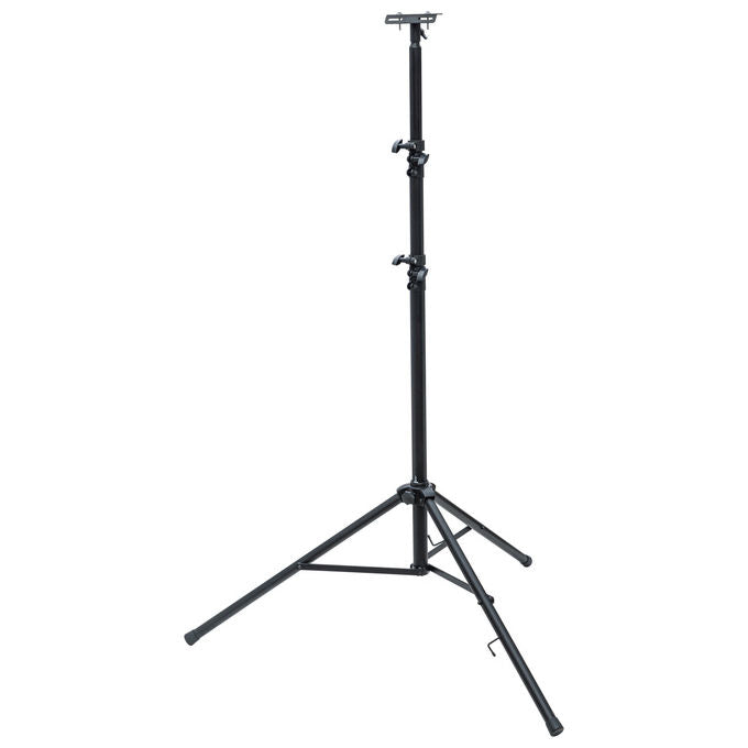 Brennenstuhl 1170310040 Treppiede Telescopico ST 302 Altezza Regolabile da 124 cm a 3 m Portata 20 kg con Barra a T e Traversa colore Nero