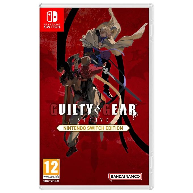 Bandai Namco Guilty Gear Strive Videogioco Picchiaduro 28 Personaggi Grafica Ibrida 2D-3D 60 FPS Colonna Sonora Daisuke Ishiwatari colore Nero