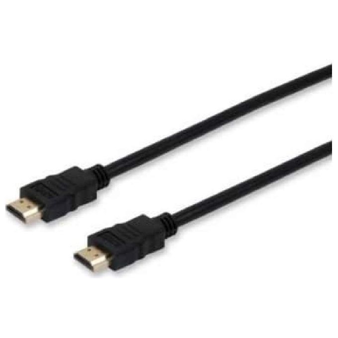 Equip 119375 Cavo HDMI 2.0 20 m 4K 30Hz 18 Gbps ARC Ethernet connettori placcati oro colore Nero