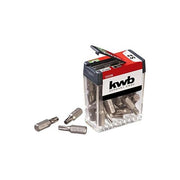 KWB 120296 Set Inserti per Avvitatore Torx T25 25 mm gambo esagonale 1-4'' 25 pezzi
