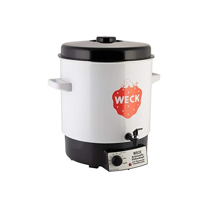 Weck 292008 Robot da cucina multifunzione 29 litri 2000 W con rubinetto di scarico e termostato colore Bianco