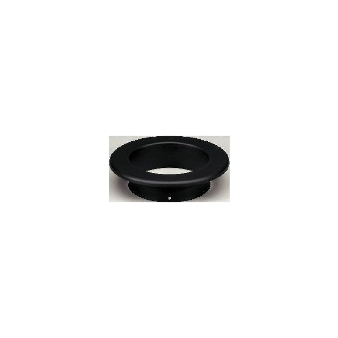 Save Fumisteria Rosone Plus 13cm Verniciato Nero Opaco