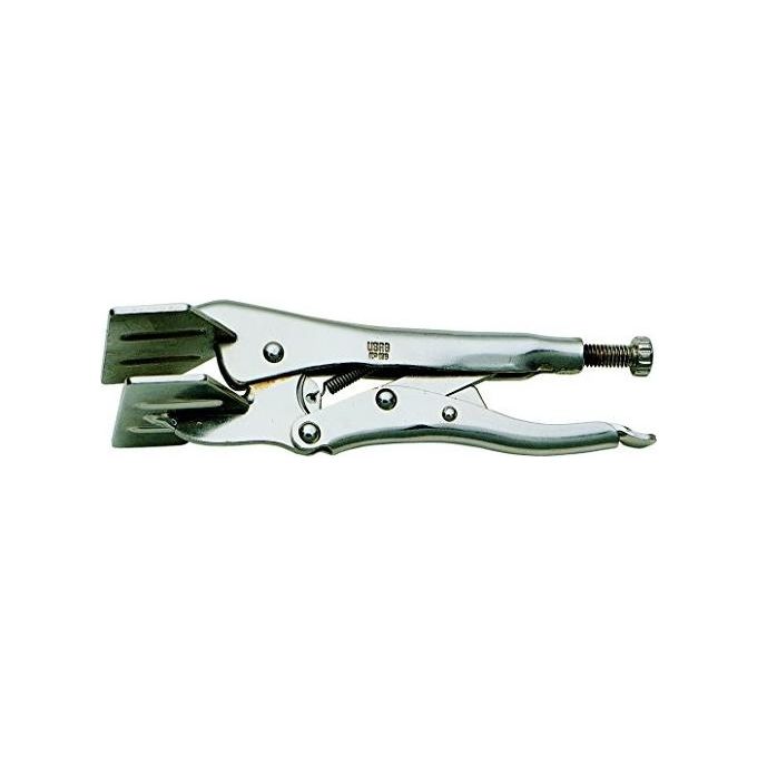 USAG 138 Pinza regolabile autobloccante con ganasce piane a paletta L 200 mm a 25 mm b 80 mm colore Nero