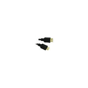 GBC Cavo HDMI 4K Ultra HD High Speed con Ethernet 5m 18 Gbps ARC 3D connettori placcati oro colore Nero