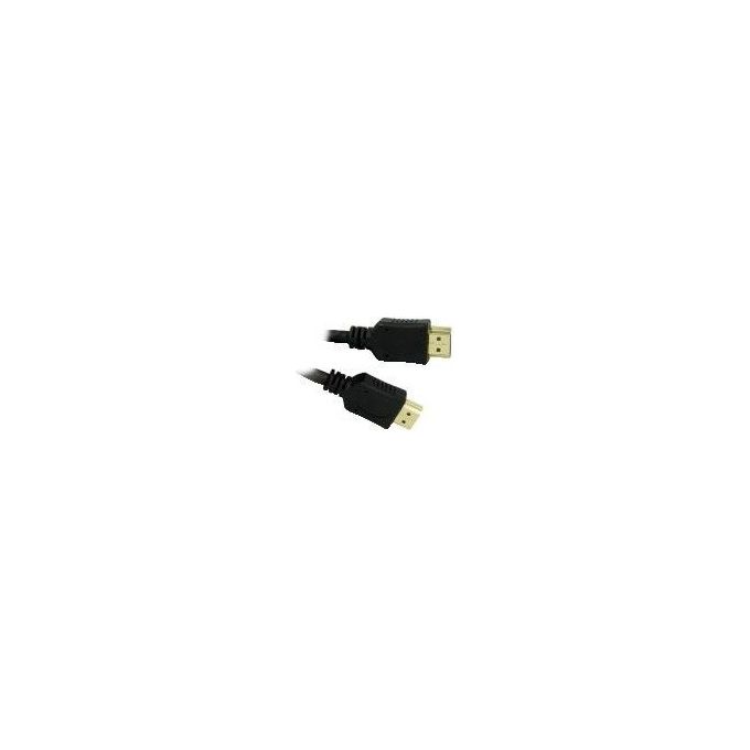 GBC Cavo HDMI 4K Ultra HD High Speed con Ethernet 5m 18 Gbps ARC 3D connettori placcati oro colore Nero
