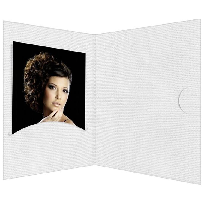Daiber 15061 Opti-Line Cartelle Fotografiche fino a 10x15 cm colore Bianco
