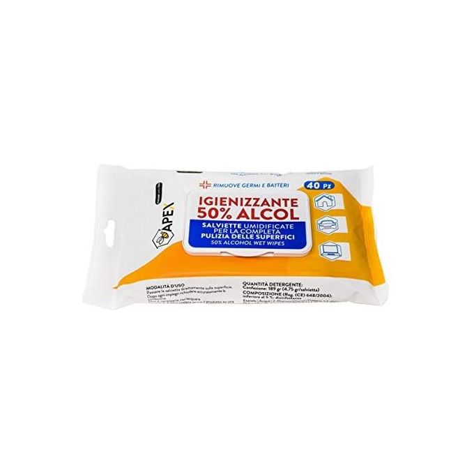 Apex Panno Polvere Igienizzante 40 Pezzi 20x10cm