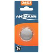 Ansmann 1516-0013 Pila a bottone CR3032 Litio 3V 550 mAh 1 pz colore Argento