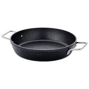 Fissler 156-305-28-100-0 Adamant Padella da portata 28 cm con rivestimento antiaderente resistente ai graffi e fondo CookStar compatibile induzione colore Nero