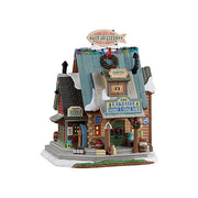 Lemax 15746 Vail Village Edificio Illuminato in Porcellana con Luci e Alimentazione a Batterie o Adattatore colore Multicolore
