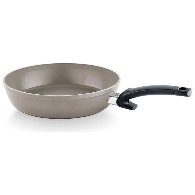 Fissler 159-220-24-100-0 Ceratal Comfort Padella in Alluminio 24 cm Antiaderente Ceramica Induzione PFAS Free colore Grigio