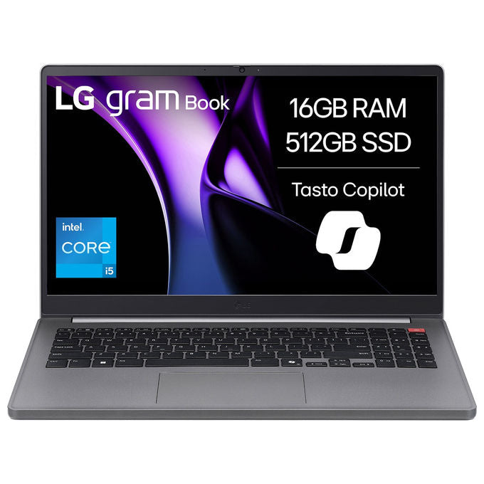 LG 15UB50T-G Notebook Intel Core i5 1334U 15.6'' Full HD 16GB RAM 512GB SSD Windows 11 Pro Argento
