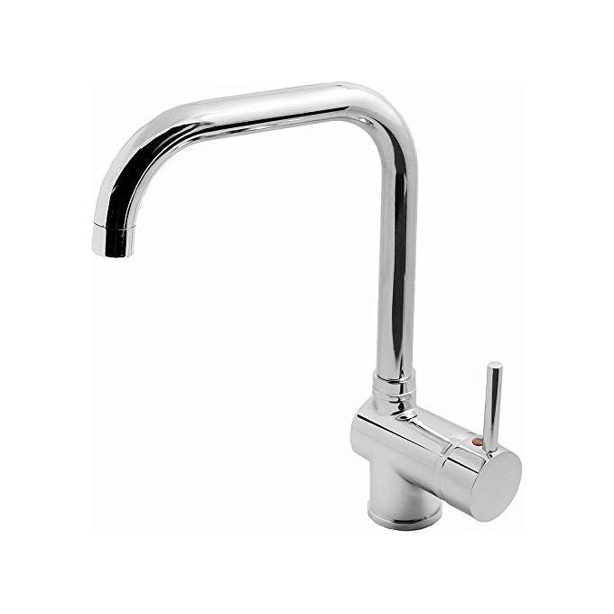 Crolla 1670CR Miscelatore Cucina Monocomando Canna Alta Girevole 360° Cartuccia Ceramica colore Cromo