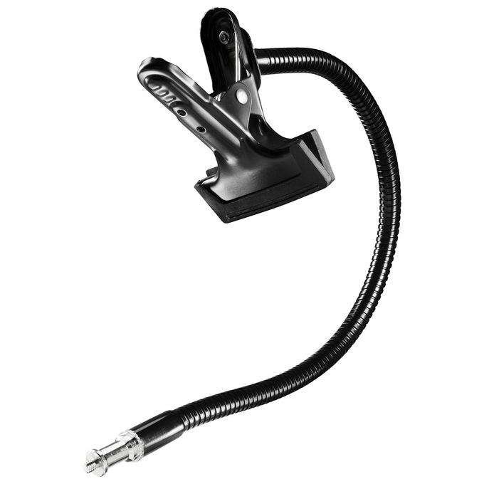 Walimex KIT_ di Fissaggio Gooseneck 1-4'' Thread e Clip