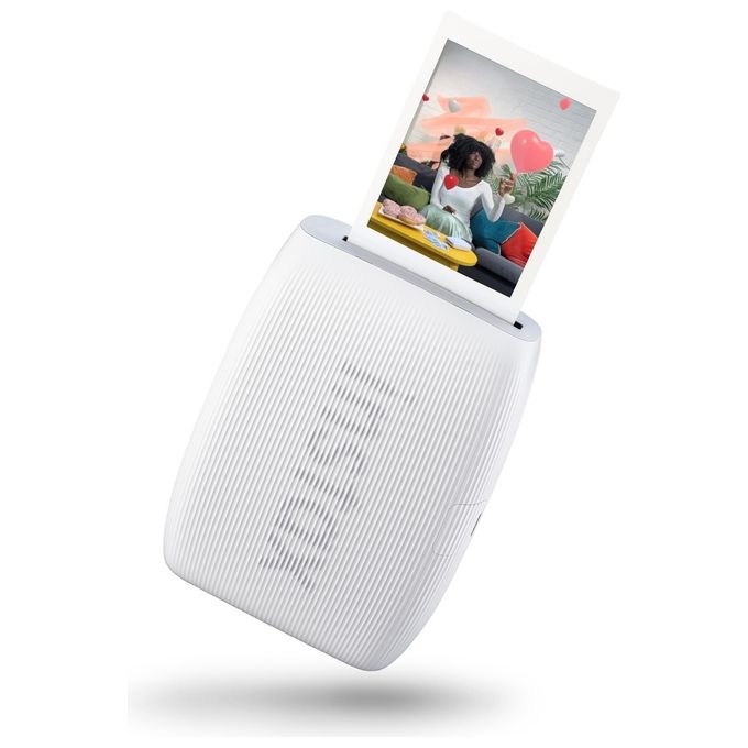 Fujifilm 16832077 Instax Mini Link 3 Stampante Fotografica Bluetooth 800x600 dpi 100 stampe per carica colore Bianco