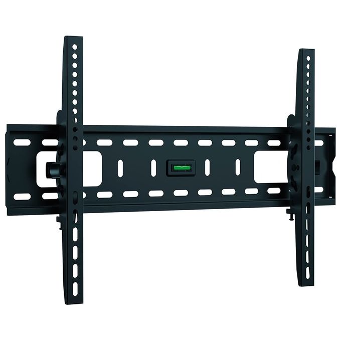 Value 17991218 TILT 10 Staffa da Parete per TV Monitor 32'' 60'' inclinabile max 75 Kg VESA 600x400 mm colore Nero