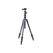 VANGUARD VESTA TB 204CB Vesta Treppiede da viaggio in carbonio 4 sezioni 130 cm carico 3 kg colore Nero