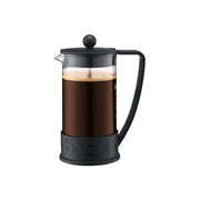 Bodum 10938-01 BRAZIL Cafettiera 8 tazze Parti lavabili in lavastoviglie colore Nero Trasparente