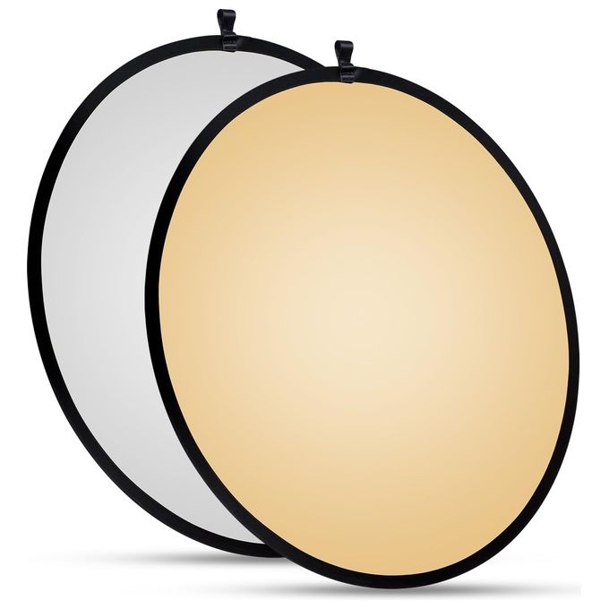 Walimex Pro Ombrello Riflettente 107cm Oro-Argento