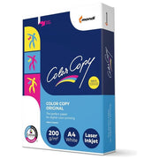 Mondi 180085130 Color Copy Carta per Stampanti A4 200 g-m² 250 Fogli Laser Inkjet colore Bianco