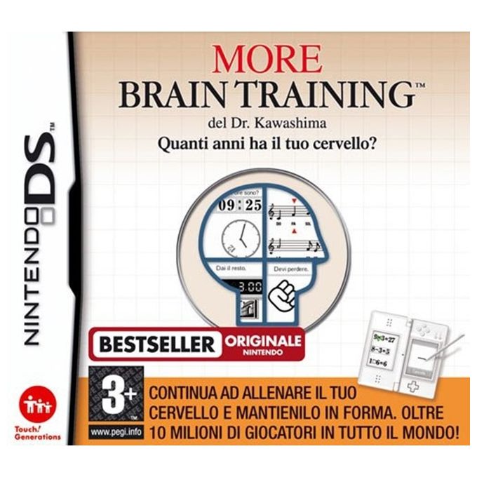 Nintendo Ds More Brain Training