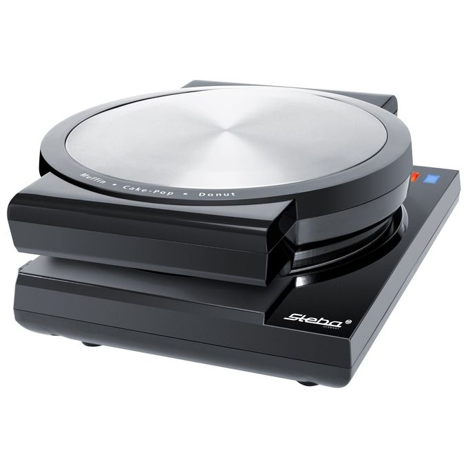 Steba CM 3 Cake-Maker 3 in 1 Macchina per Cake Pop Muffin e Donut 800 W con Piastre Interchangeabili Antiaderenti colore Nero