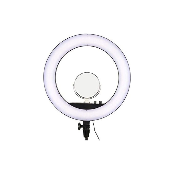 Godox LR160B LR160 Luce ad Anello LED 160 LED Temperatura Colore Regolabile da 3300K a 8000K Luminosita' Regolabile 10-100% Alimentazione a Rete o Batteria NP-F970 Colore Nero