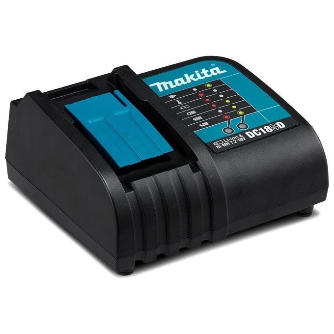 Makita DC18SD Caricabatterie LXT Li-ion 14,4V 18V 2,6A ingresso 100-240V