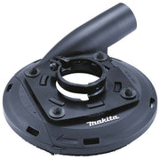 Makita 195385-8 Cuffia per smerigliatrice angolare aspirazione polvere per dischi fino a 180 mm compatibile con modelli GA9012C GA9020 GA9030 GA9040 GA9050 GA9061 GA9063 GA9071 DGA900 DGA90 GA038G colore Nero