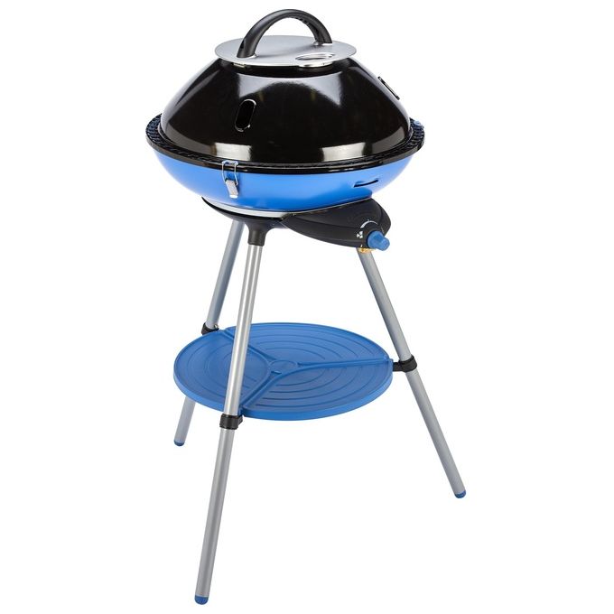 Campingaz 2000025698 Party Grill 600 R Barbecue da Campeggio a Gas 4000 W Piastra Antiaderente Accensione Piezoelettrica colore Nero