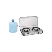 CAMPINGAZ Fornello per Campeggio Camping KIT_chen 2 Due Fuochi Portabile 4000W per Outdoor e Attivita' all'Aperto