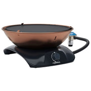 Campingaz 2000038776 360 Grill CV Grill da tavolo 2400 W 1 bruciatore a 360° con accensione Piezoelettrica PushandTurn colore Nero