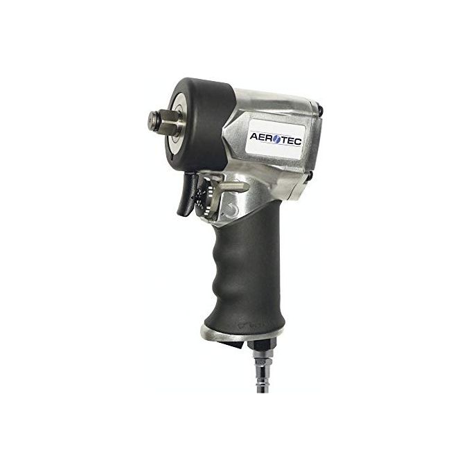 Aerotec 2010180 CSX880 Chiave a Impatto Pneumatica 1-2 Pollice Fino a 880 Nm 9500 giri-min Consumo 140 l-min Pressione 6,3 bar colore Nero