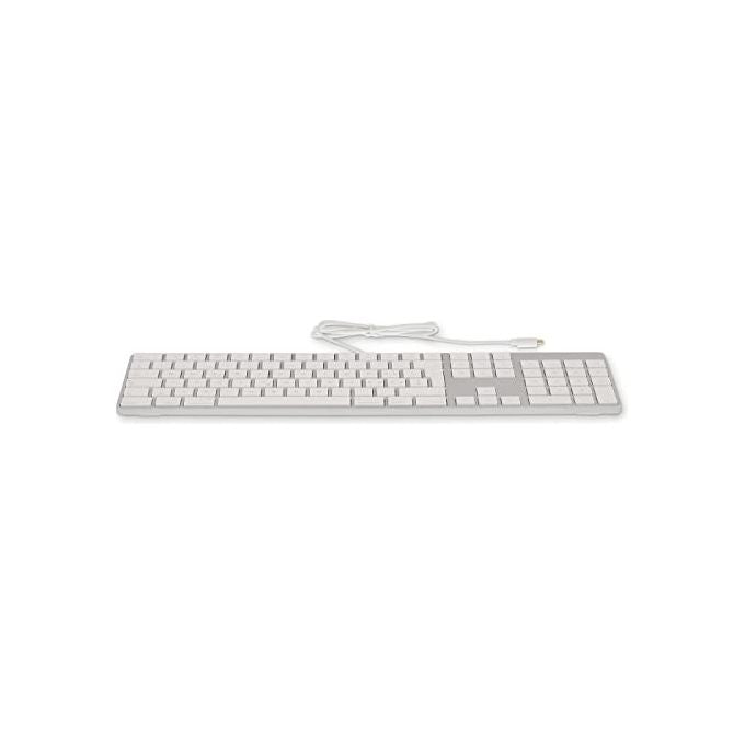 LMP W126584806 Tastiera USB-C con Tastierino Numerico 110 Tasti Compatibile Mac iPad Pro Windows Alluminio Argento colore Argento