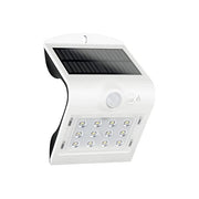 REV 2091110200 Butterfly Faretto Solare LED da Esterno Sensore di Movimento 1,5 W 220 lm IP65 colore Bianco