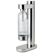 Stelton 2100 Brus Erogatore di acqua frizzante in acciaio inox capacita' 0,8-0,85 l compatibile con cartucce CO2 standard colore Argentato