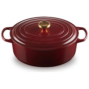 LE CREUSET 21178319494441 Signature Cocotte Ovale 31 cm 6,3 L colore Rhone