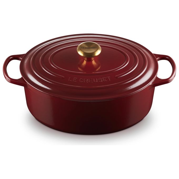 LE CREUSET 21178319494441 Signature Cocotte Ovale 31 cm 6,3 L colore Rhone