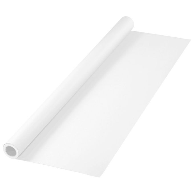Hama 00021493 Fondale Fotografico in Carta 1,35 x 11 m Finitura Opaca Resistente alla Luce colore Bianco Artico