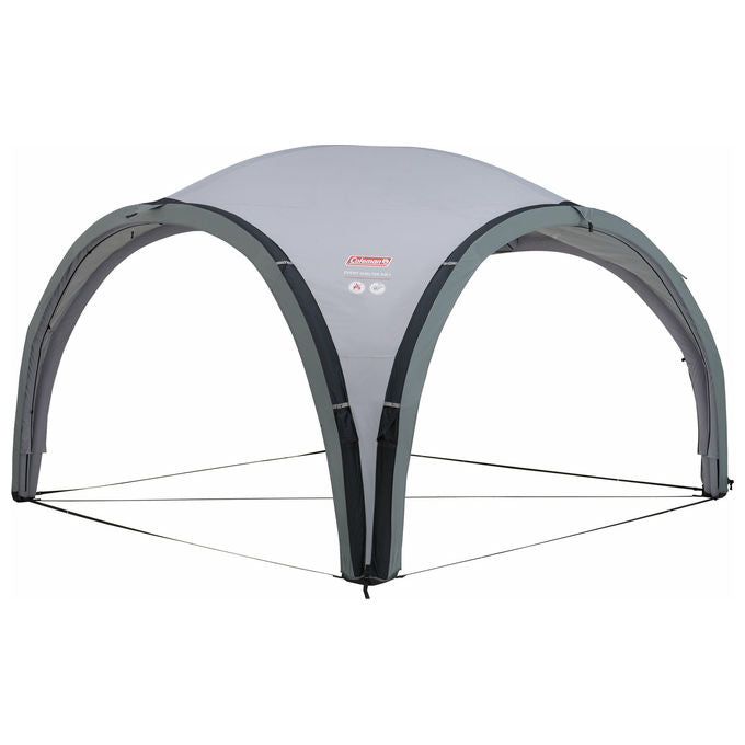 Coleman 2197664 Rifugio Grigio con area 13,3 m² resistente all'acqua e ai raggi UV 2 finestre 1 porta peso 17,7 Kg colore Grigio