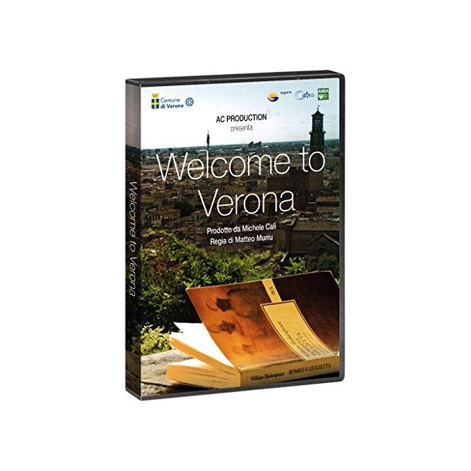 DVD Welcome To Verona Documentario Citta' di Verona Storia Arte e Paesaggi della Valpolicella e Lago di Garda