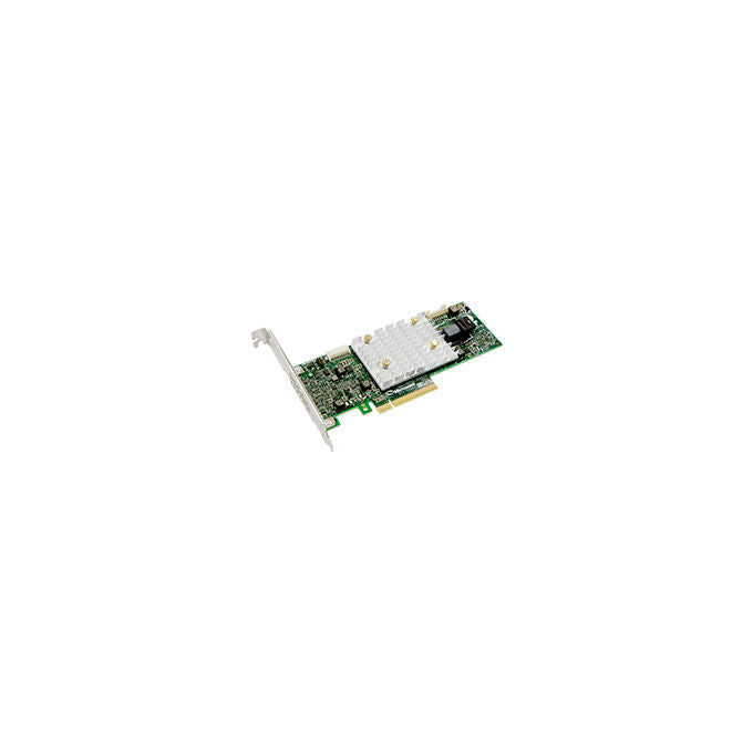Microchip Adaptec 2291700-R SmartRAID 3101-4i Controller RAID PCIe 3.0 x8 SAS 12Gb-s SATA 6Gb-s 1GB DDR4 cache colore Nero