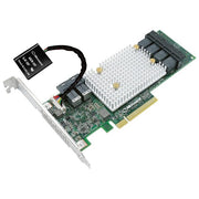 Microchip ADAPTEC 2295000-R SmartRAID 3154-16i Controller RAID PCI Express x8 3.0 12 Gbit-s 4096 MB DDR4 MD2 colore Nero