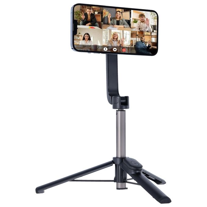 Rollei 23065 Treppiede per Smartphone con Supporto Magnetico MagSafe e Telecomando Bluetooth colore Nero