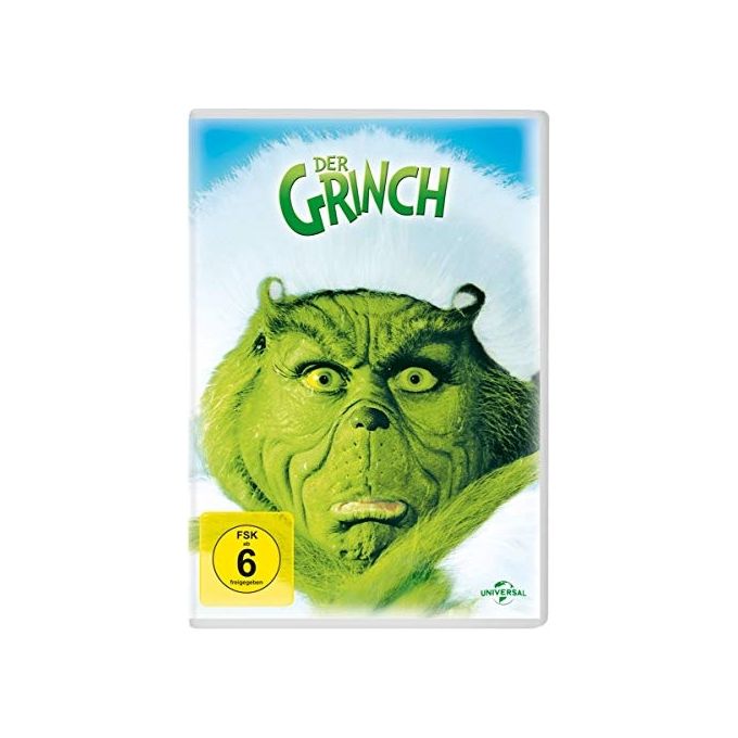 PLAION 1185133 How the Grinch Stole Christmas DVD Jim Carrey Ron Howard 101 min Regione 2 Lingua Tedesca