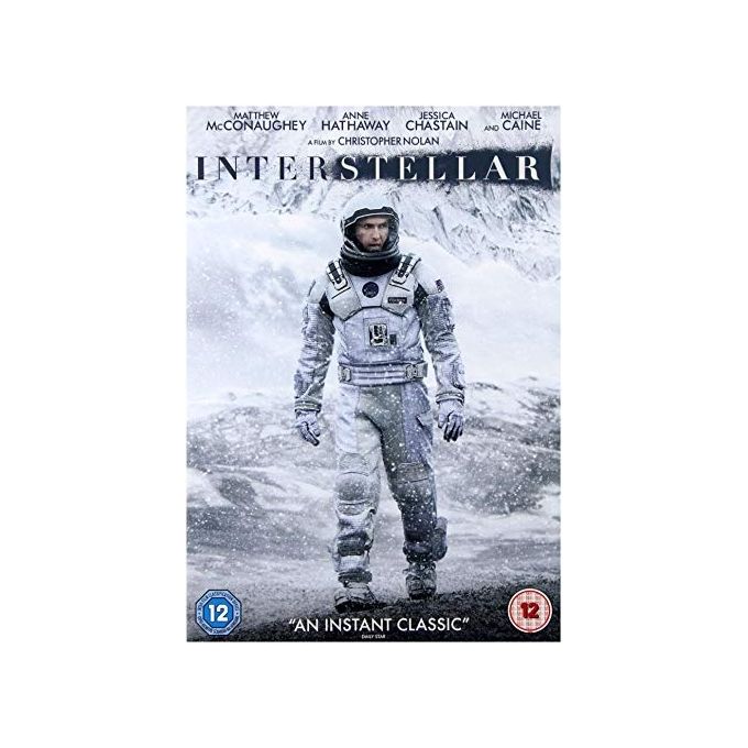 Warner Bros Interstellar DVD Fantascienza Christopher Nolan Matthew McConaughey Regione 2 168 min