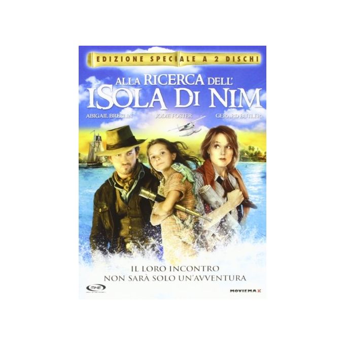 Moviemax Alla Ricerca Dell'Isola Di Nim Special Edition DVD 2 Dischi Area 2 Audio Italiano Inglese Dolby Digital 5.1 DTS Digipack