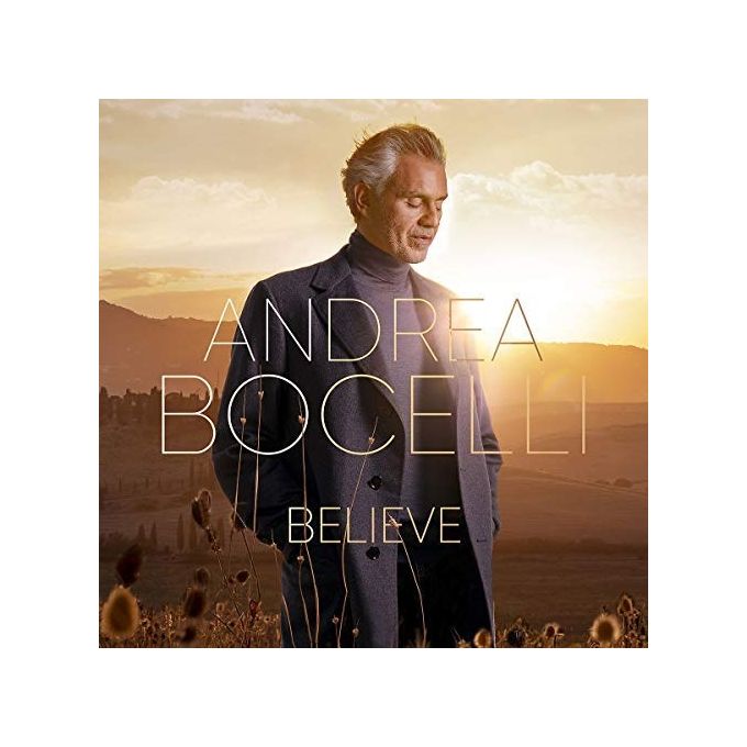 Andrea Bocelli Believe CD Audio Musica Sacra Spirituale 14 Tracce con Cecilia Bartoli e Alison Krauss